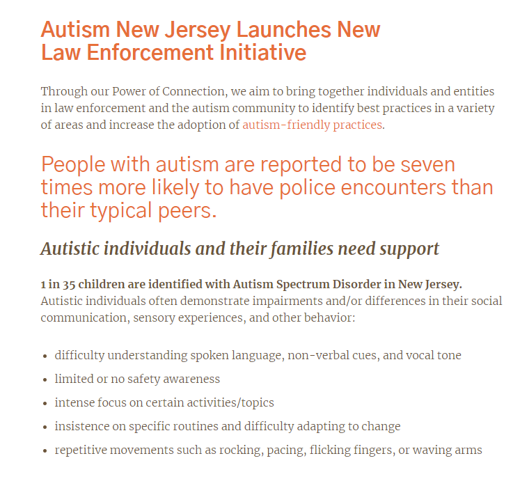 Autism New Jersey